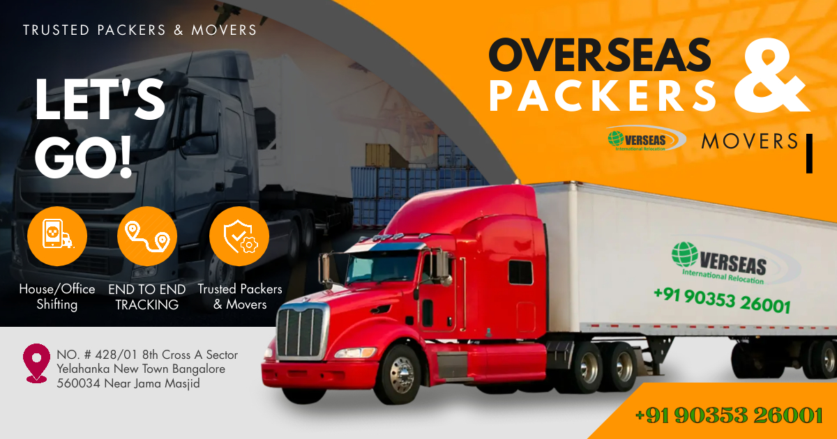 overseas packers movers in yelhanaka in budget services banglore